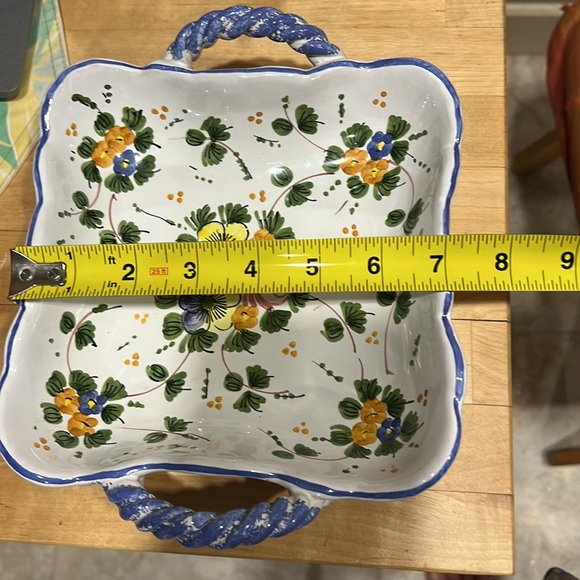 Vintage Italian Castelli Bowl signed by L. Pardi. - Picture 6 of 7